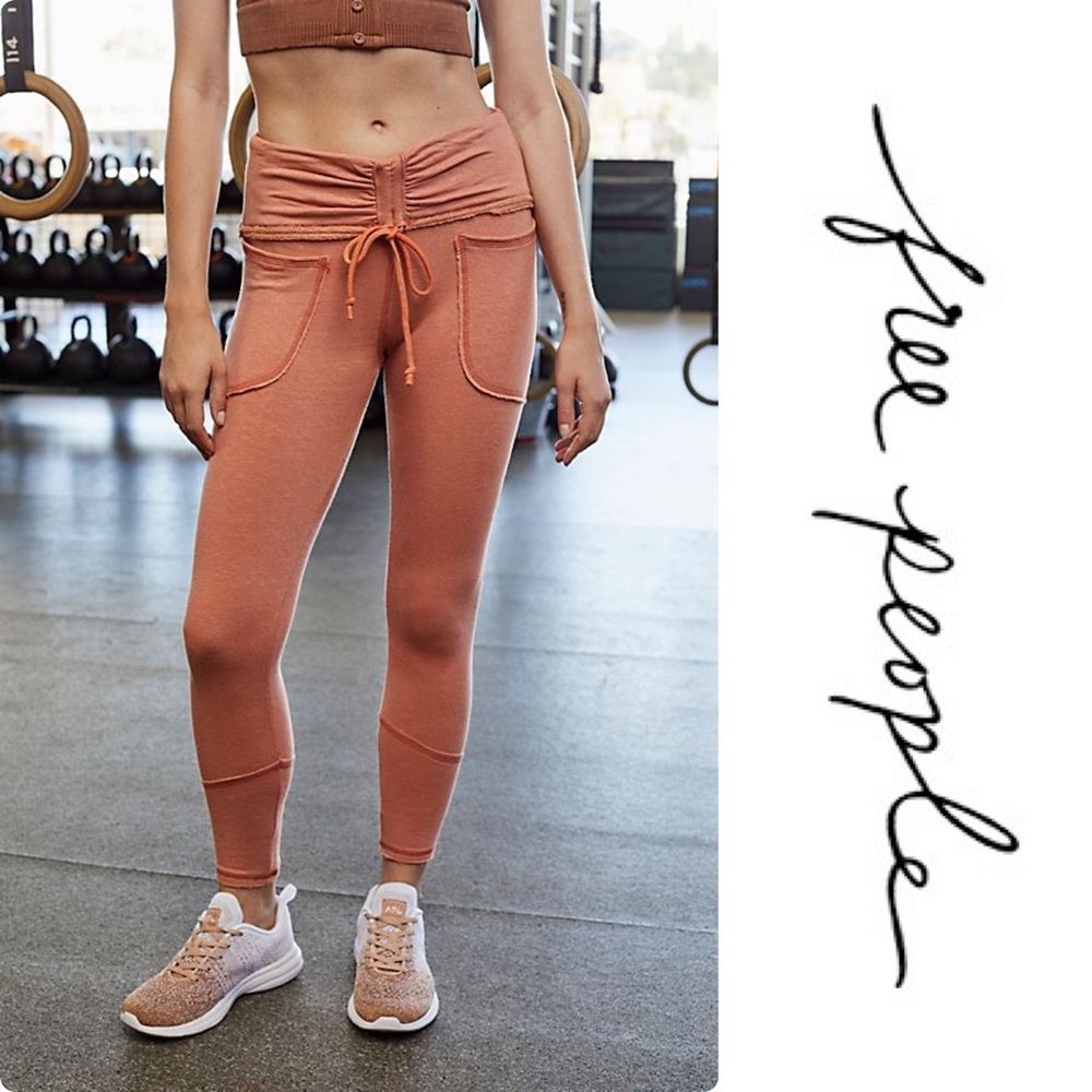Free People Mid-Rise Ankle Length Regulate Legging - Picture 2 of 4